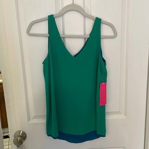 NWT Lilly Pulitzer sleeveless V neck top